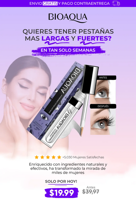 SERUM BIOAQUA™️ PESTAÑAS Y CEJAS LARGAS