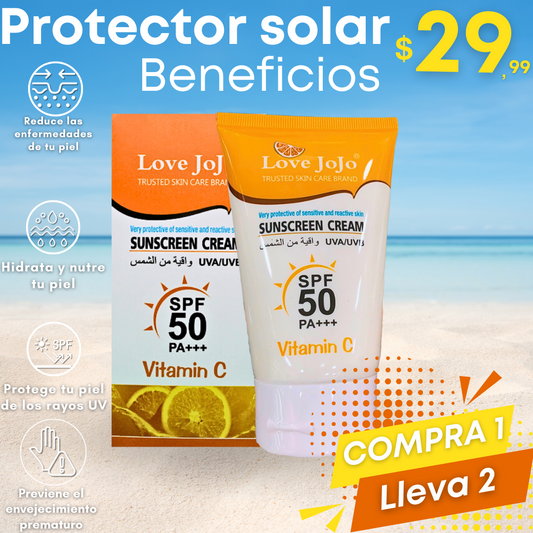 SUNSCREEN CREAM - Protector Solar COMPRA 1 LLEVA 2🎁