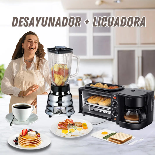 LICUADORA- DESAYUNADOR 3 EN 1