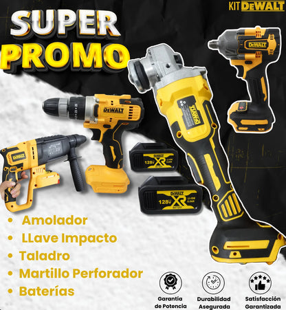 Kit DeWalt® Combo x4