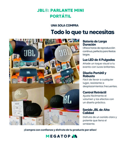 JBL: Parlante Mini Portátil