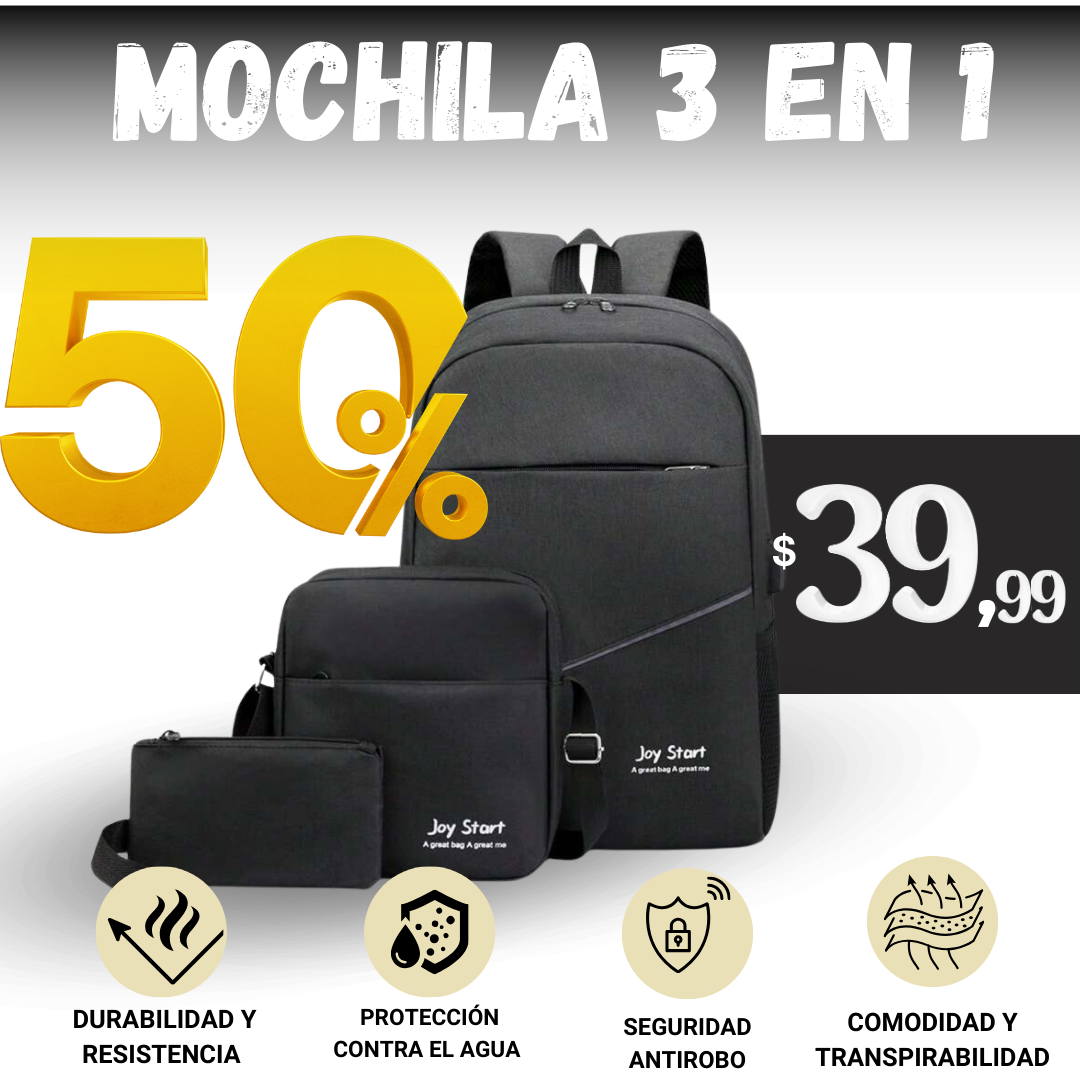 MOCHILA 3 EN 1 Oferta Especial