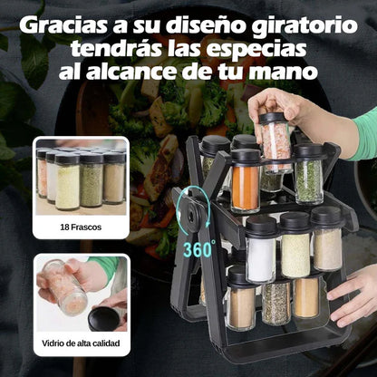 SpiceSpin® Organizador de Condimentos