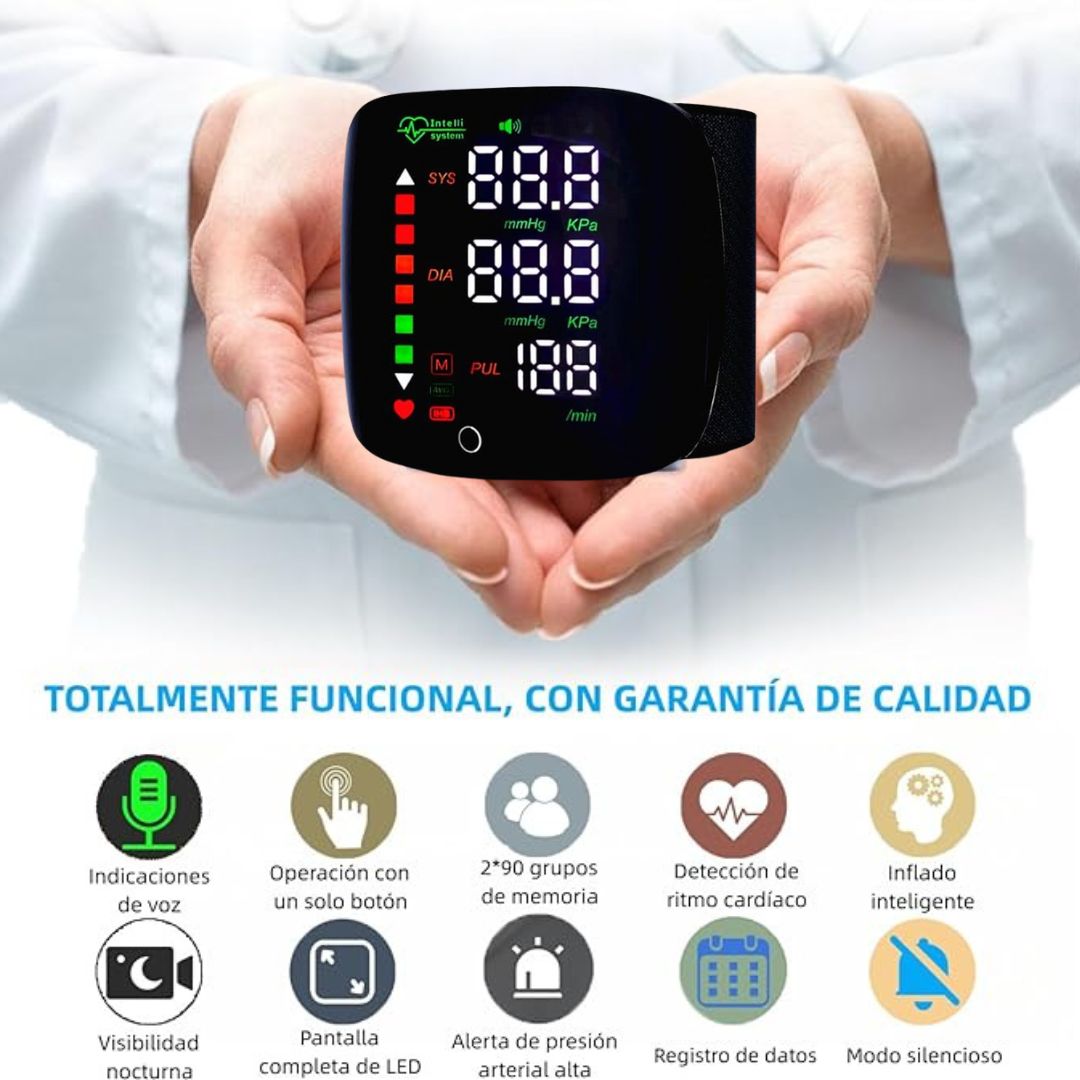 HealthTrack®  Medidor de presión Arterial