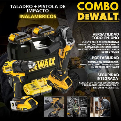 Kit DeWalt® Combo x4